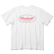 RADIALL OVAL - CREW NECK POCKET T-SHIRT (WHITE)画像