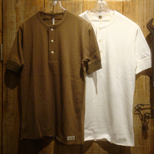 FREEWHEELERS HENLEY NECKED TYPE SHORT SLEEVE SHIRTS 1725005画像
