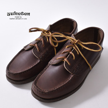 YUKETEN ANGLER MOC CXL G BROWN画像