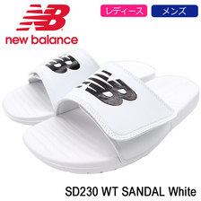 new balance SD230WT WHITE画像