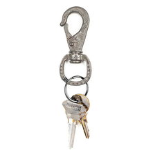 Brixton SCROLL KEY CLIP (ANTIQUE NICKEL) 05028画像