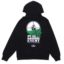 Supreme &times; UNDERCOVER &times; Public Enemy Terrordome Hooded Sweatshirt BLACK画像
