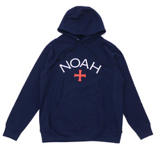 Noah NOAH CORE LOGO HOODIE NAVY画像