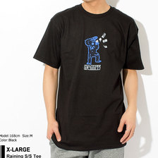 X-LARGE Raining S/S Tee M18A1124画像