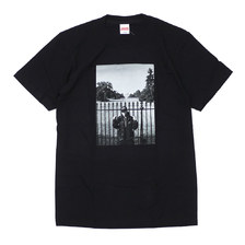 Supreme &times; UNDERCOVER &times; Public Enemy White House Tee BLACK画像