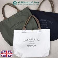 G.WOODALL & SONS キャンバス ラージ トート バッグ画像