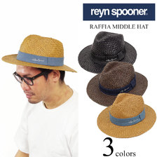 reyn spooner RAFFIA MIDDLE HAT画像