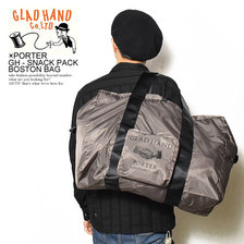 GLAD HAND &times; PORTER GH-SNACK PACK PACKABLE BOSTON BAG画像
