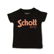 Schott CHECKER LOGO T-SHIRT 421018101画像