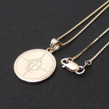 Supreme &times; UNDERCOVER &times; Public Enemy 14K Gold Pendant GOLD画像