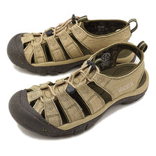KEEN M NEWPORT RETRO Hemp/Dark Olive 1018809画像