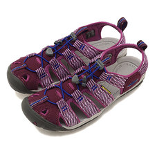 KEEN W CLEARWATER CNX Grape Wine/Grape Kiss 1018499画像