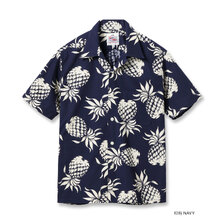 Duke Kahanamoku COTTON HAWAIIAN SHIRT - DUKE'S PINEAPPLE - DK37811画像