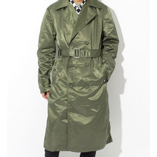 STUSSY Flight Satin Trench Coat 115379画像