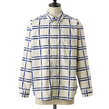 UNUSED 66,Check shirts US1420画像