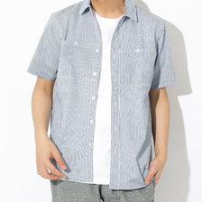 le coq sportif LE URBAN STYLE Dot Air Stretch Stripe S/S Shirt QLMLJA46画像