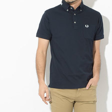 FRED PERRY Stripe Collar Pique S/S Polo Shirt F1672画像