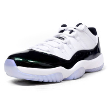 NIKE AIR JORDAN 11 RETRO LOW "IRIDESCENT" "MICHAEL JORDAN" "LIMITED EDITION for JORDAN BRAND" WHT/E.GRN 528895-145画像