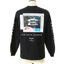 MAGIC STICK VACATION LS Tee artwork by Hiroshi Nagai画像