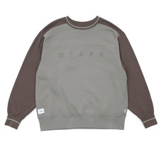 WTAPS DESIGN CREW NECK SYSTEM SWEATSHIRT OD 181ATDT-CSM09画像
