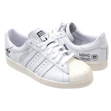 NEIGHBORHOOD &times; adidas SUPERSTAR NBHD WHITE 181ADADN-FWM06S画像