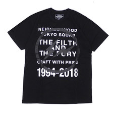 NEIGHBORHOOD &times; Fragment Design NHFR/C-TEE.SS BLACK画像