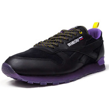 Reebok CL LEATHER CN BRANDSHOP "BRANDSHOP" BLK/PPL/YEL CN7861画像