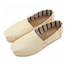 TOMS Shoes VENICE ANTIQUE WHITE CANVAS WOMEN'S CLASSICS 10011669画像