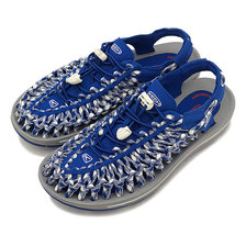 KEEN W UNEEK FLAT Blue Raven 1018702画像