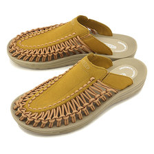 KEEN M UNEEK SLIDE Sand/Plaza Taupe 1018707画像