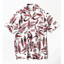 Schott HAWAIIAN SHIRT SURFBOARD 3185020画像