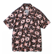 Schott HAWAIIAN SHIRT STRAW WORK 3185018画像