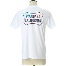 STANDARD CALIFORNIA SD USA FLAG SHIELD LOGO T TSOAE063画像