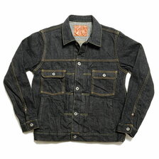 ONI DENIM 16oz "鬼藍墨-ONI AIZUMI-" 2nd Type Denim Jacket ONI-02516P-AIZUMI画像