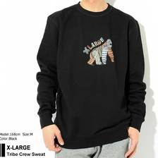 X-LARGE Tribe Crew Sweat M18A2201画像