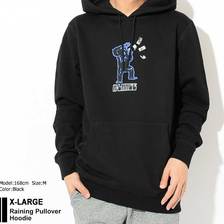 X-LARGE Raining Pullover Hoodie M18A2103画像