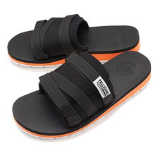 PALLADIUM OUTDOORSY SLIDE SANDAL BLK/ORG/WHT 75790-011画像