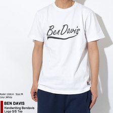 BEN DAVIS Handwriting Bendavis Logo S/S Tee C-8580025画像