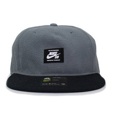 NIKE SB WARMTH TRUE STRAPBACK CAP GREYxBLACK APNK877112065画像