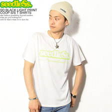 seedleSs. SD BLACK LIGHT PRINT COOP S/S T SHIRTS SD18SP-SS13画像