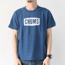 CHUMS Logo T-Shirt Indigo CH01-1337画像