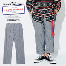 GRAVYSOURCE COCK PANTS GS18-NPT01画像