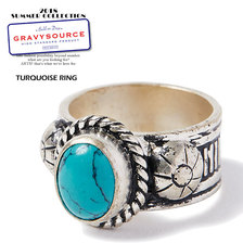 GRAVYSOURCE TURQUOISE RING GS18-NAC03画像