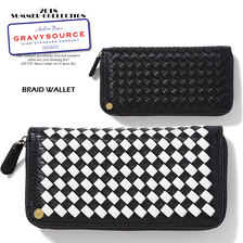 GRAVYSOURCE BRAID WALLET GS18-NAC14画像