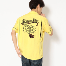 Schott BOWLING SHIRT TWO FACE 3185002画像