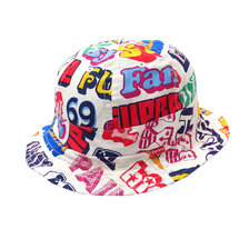 Supreme &times; HYSTERIC GLAMOUR Text Bell Hat WHITE画像