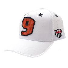 YOSHINORI KOTAKE DESIGN PUNCHING 9 LOGO MESH CAP WHITE画像