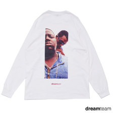 DREAM TEAM CHASE THE DREAM L/S TEE WHITE画像