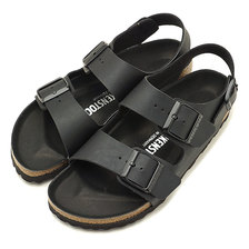 BIRKENSTOCK MilanoHEX Black/Black GC1008075画像