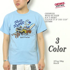 CHESWICK ROAD RUNNER S/S T-SHIRT "CATCH IT IF YOU CAN" CH78008画像